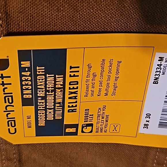 Carhartt Men's Utility Work Pant New - Picture 3 of 13